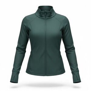 All in Motion Dark Green Utility Jacket